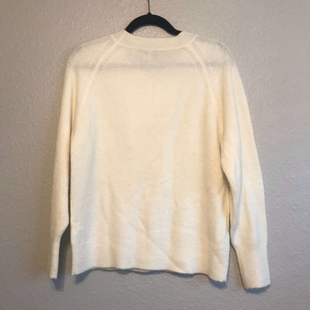 J. Crew Mercantile Cream Sweater - Picture 2 of 3
